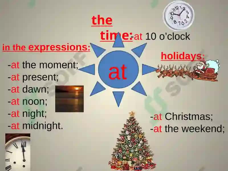 Prepositions of Time 4