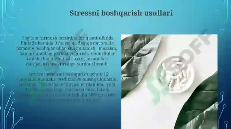 Sog'lom Turmush Tarzi va uning Salomatlikni Shakllantirishdagi Ahamiyati 4