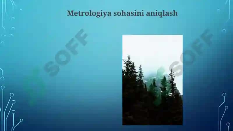Metrologik maydon tuzish 4