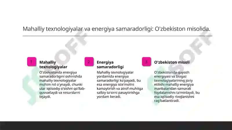 Energiya samaradorligini oshirish yo'nalishlari 4