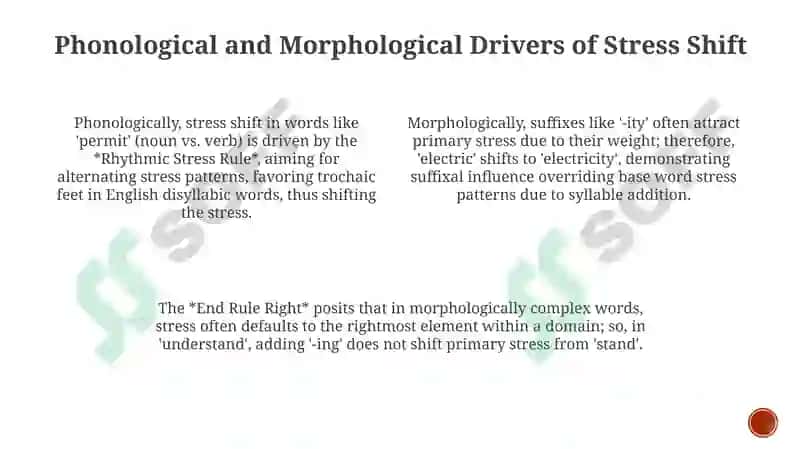 Stress shift in pollysyllabic words 4