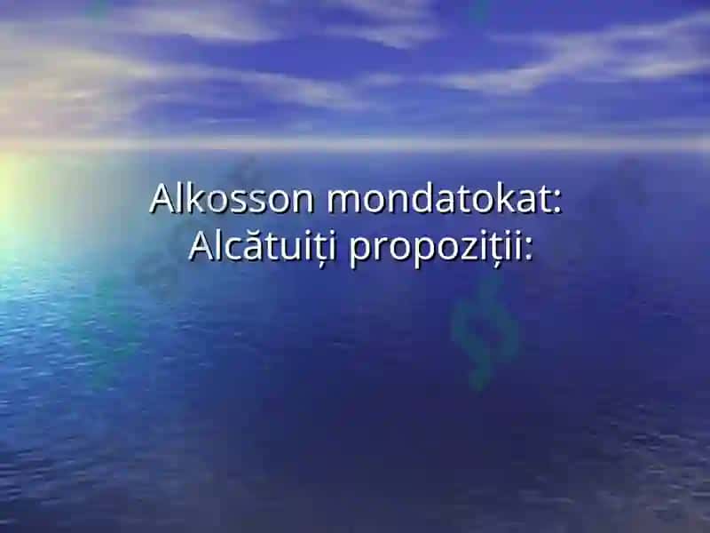 Trennbare Verbenim Präsens 4