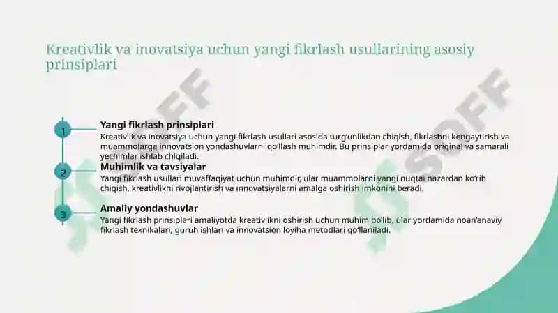 Noodatiy fikrlash asoslari 4