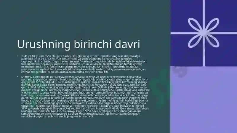 Sovet Ittifoqi Ulug’ Vatan Urushi Yillarida 4