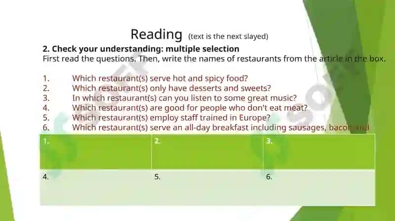 The Food and Culture 4