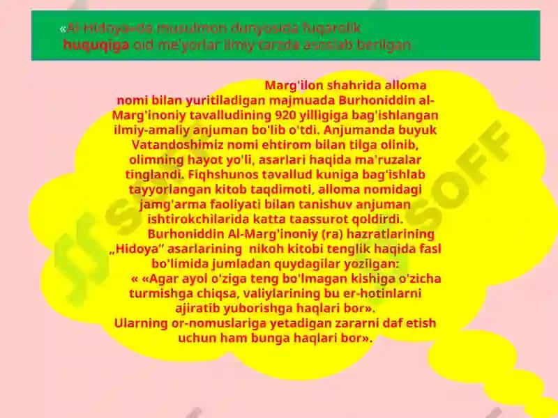 Islomtalimoti rivojlanishi 4