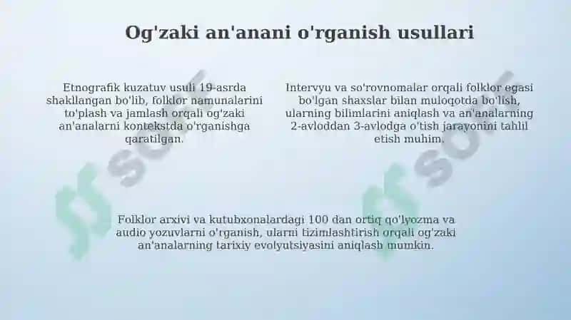 Folklorning mohiyati va individual ijodkorning o'rni 4