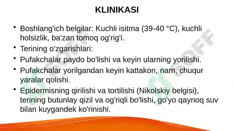LAYELL(TEN) VA STIVENS JONSN SINDROMLARI 4