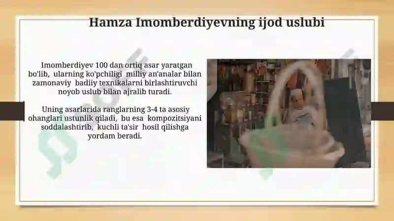 Hamza Imonberdiyev hayoti va ijodi 4