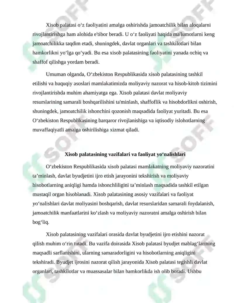 O‘zbekiston Respublikasida Xisob Palatasi 4