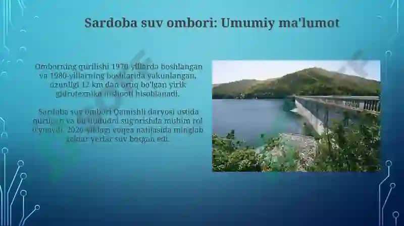 Sardoba suv ombori 4