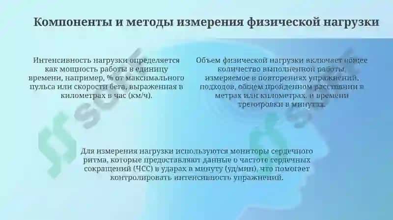 Основы нагрузки в физическом воспитании 4