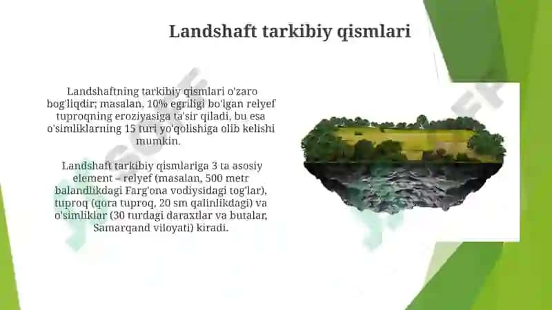 Landshaft haqida tushuncha 4