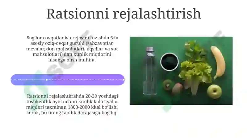 To'g'ri ovqatlanish ratsioni 4