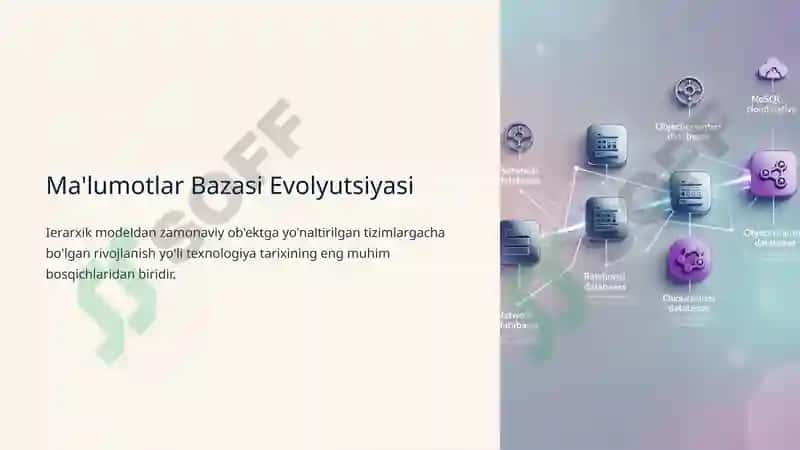 Ma'lumotlar Bazasi Shakllantirish Texnologiyalari 4