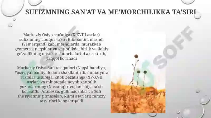 Markaziy Osiyoda tasavvuf tariqati 4