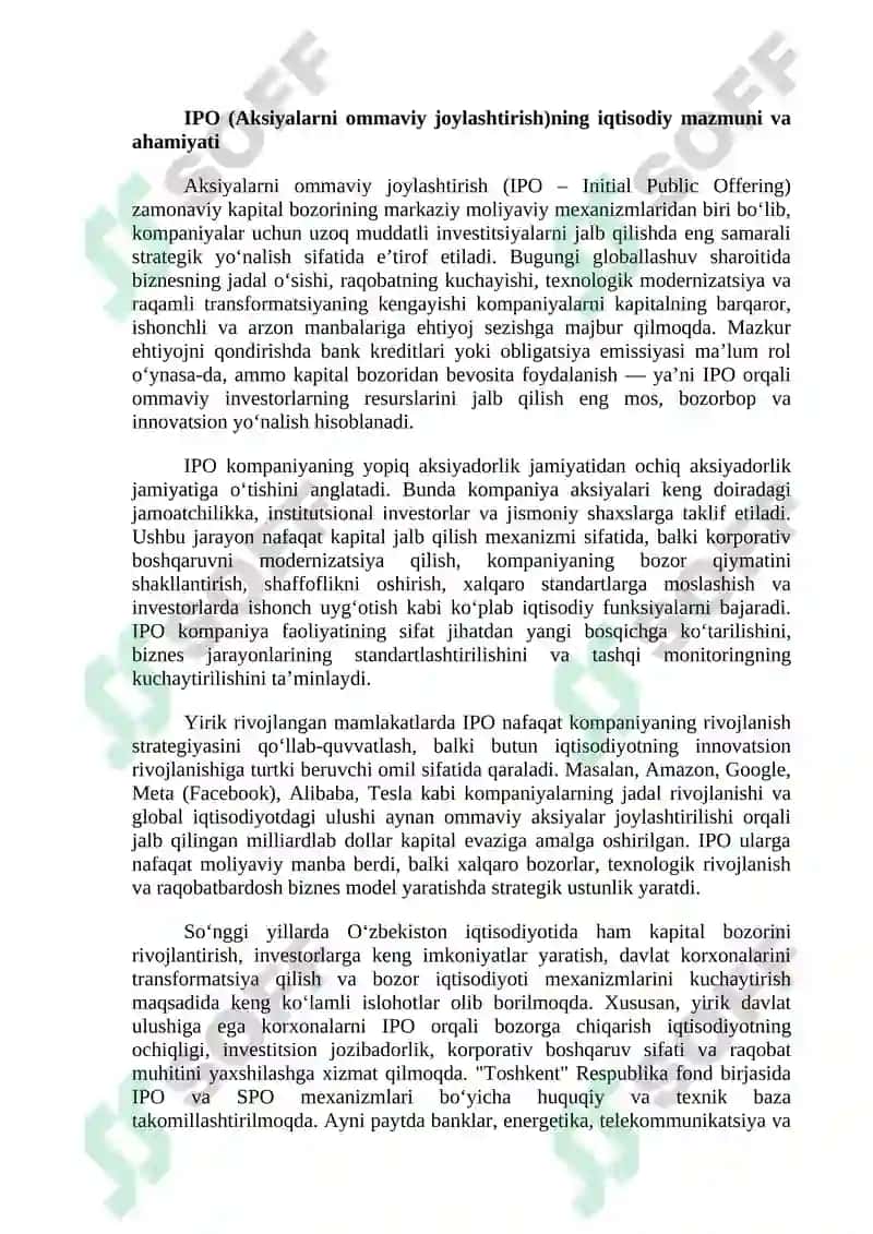 Aksiyalarni ommaviy joylashtirish 4
