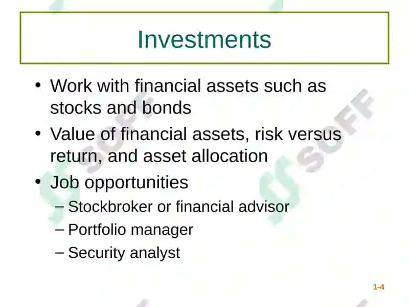 General concepts of Financial Management 4