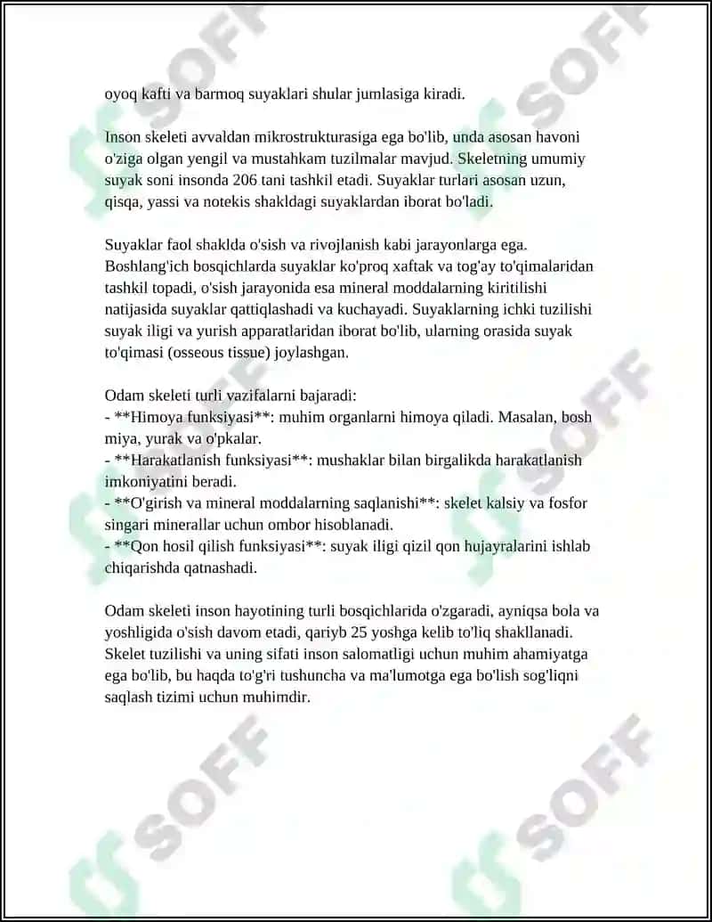 ANATOMIYA FANIDAN MUSTAQIL ISH 4