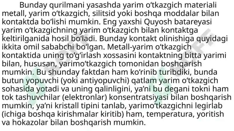 Quyosh Batareyasi 4