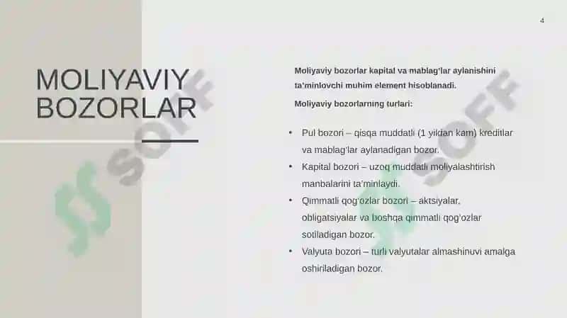 Moliyaviy tizim 4