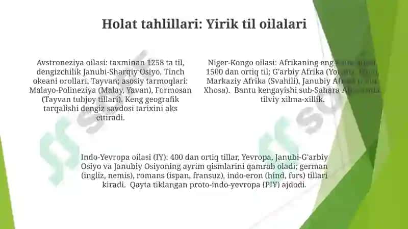 Tillarning geneologik tasnifi 4
