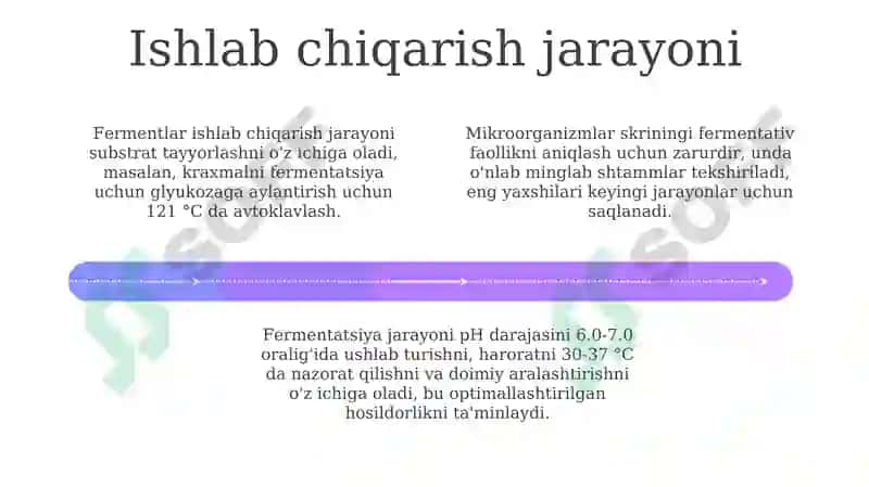 Fermentlarni sanoatda ishlab chiqarish 4