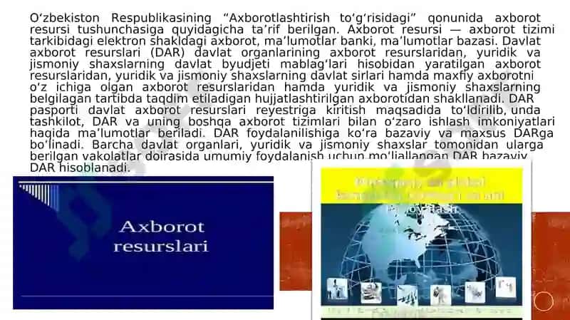 Turli global axborot resurslari bilan ishlash 4