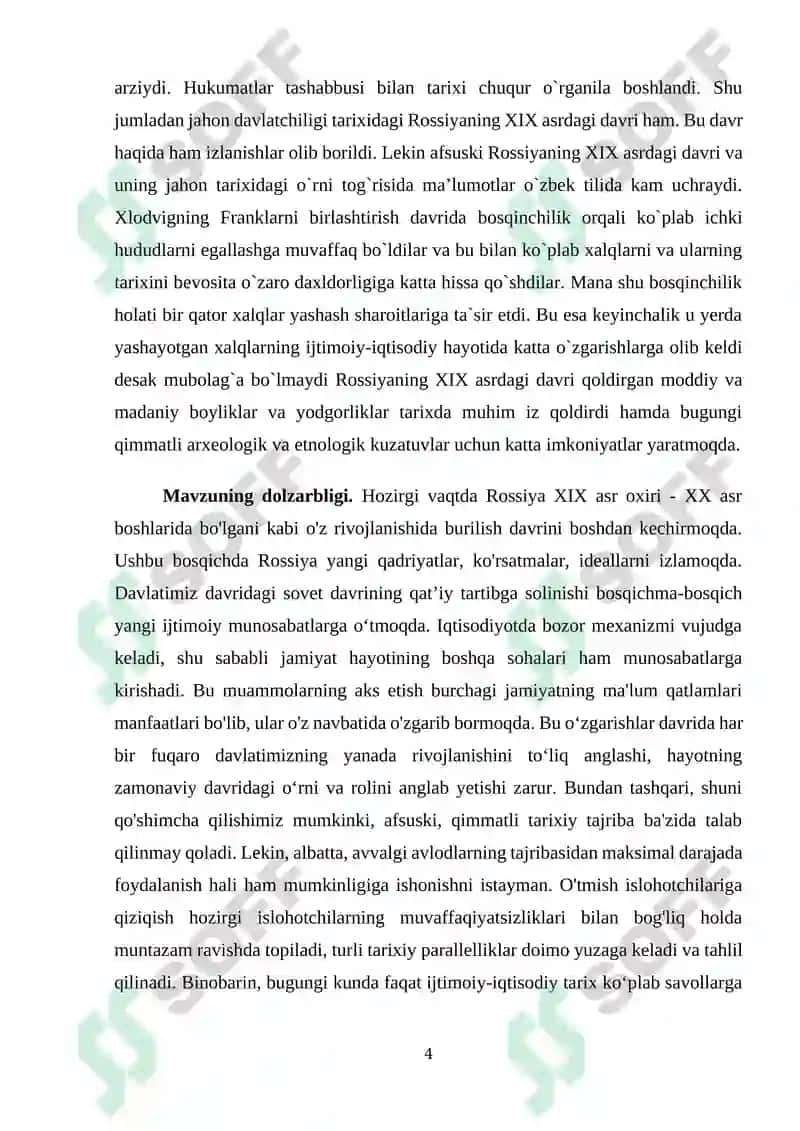 Rossiyaning Iqtisodiy va Siyosiy Rivojlanishi 4