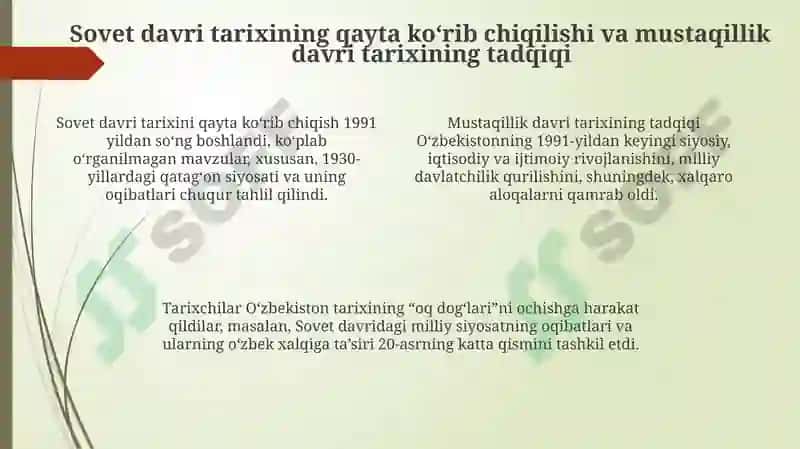 Mustaqillik yillaridai mаnbаlаr vа metodologiya 4