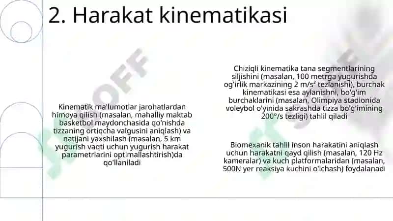 Odamlar harakatlari biomehanikasi 4