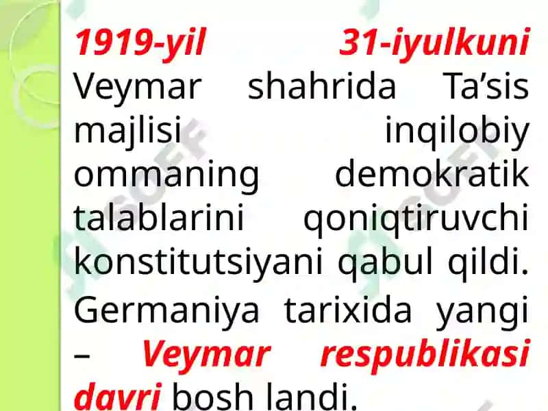 1918 – 1939-YILLARDA GERMANIYA 4