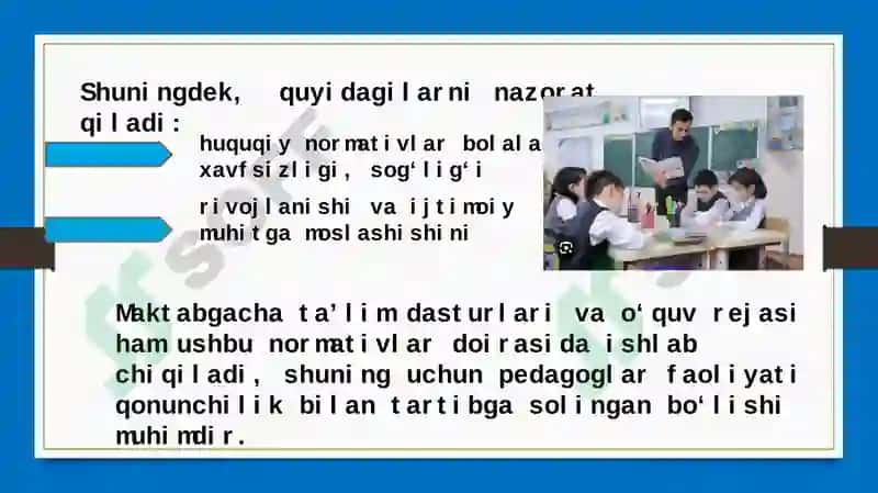Maktabgacha ta’limni tashkil topishi 4