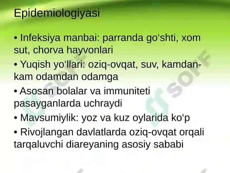 KAMPILOBAKTERIOZEtiologiyasi 4