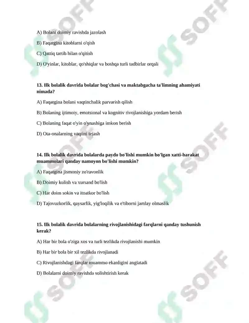 Ilk bolalik davri 4