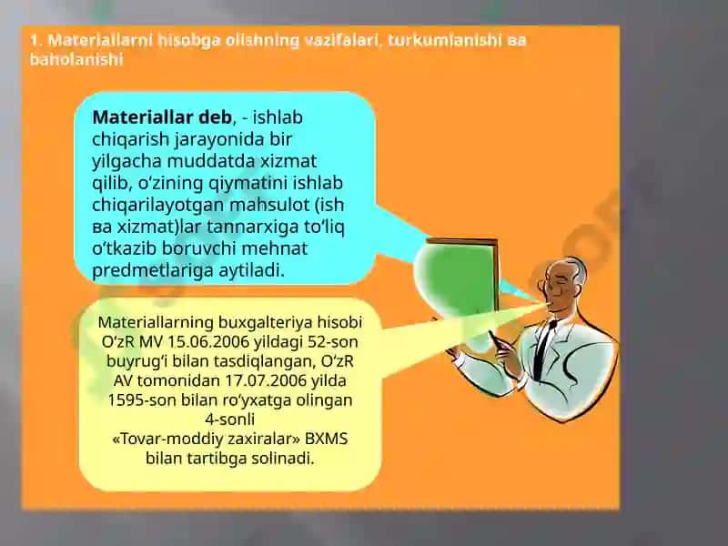 Tovar moddiy zahiralari hisobi 4