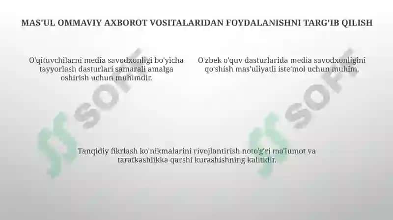 Media savodxonligi dasturlari 4