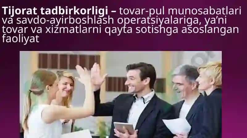 Tadbirkorlik Turlari va Shakllari 4