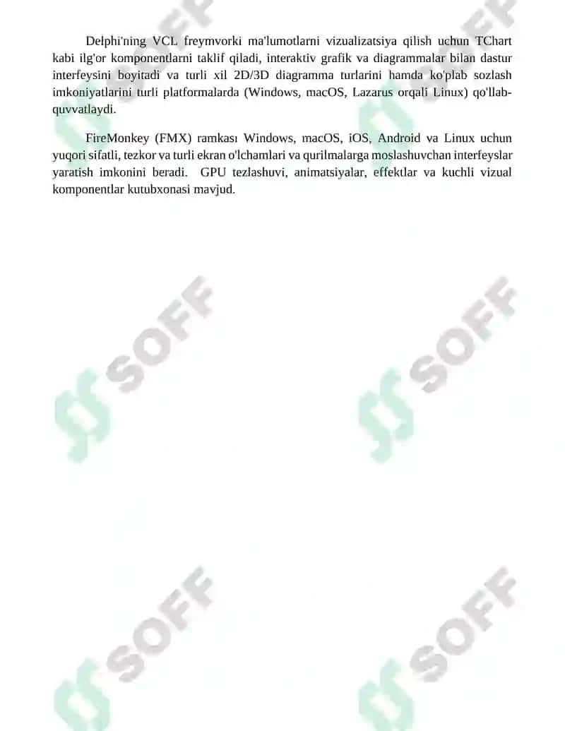 Delphi tilida ilova yaratish 4