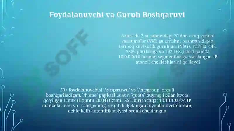 Tarmoq operatsion tizimi 4