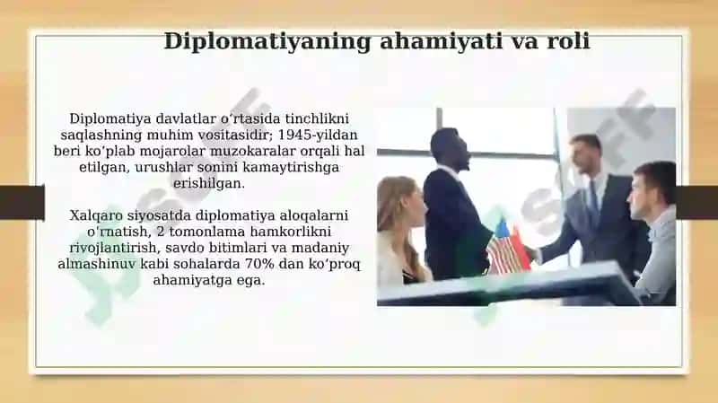 AQSh tashqi siyosati diplomatik muzokaralari 4