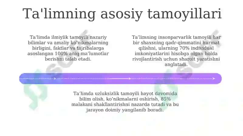Ta'lim tizimi yaxlit jarayon sifatida 4