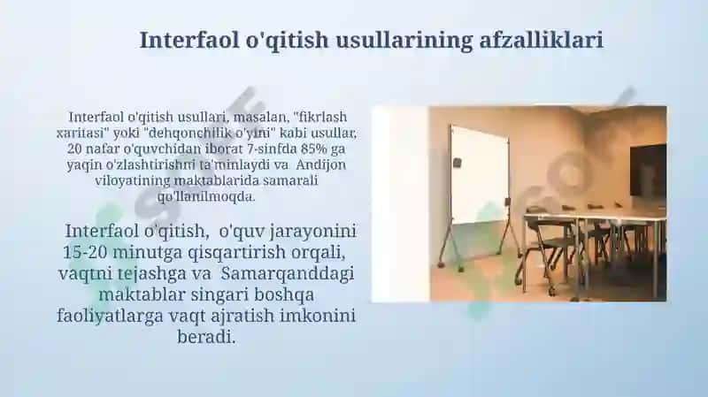 Ta'limning interfaol metodlari va strategiyalari 4