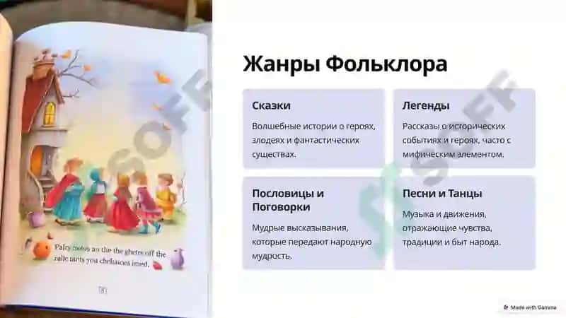 Фольклор: Искусство Слова 4