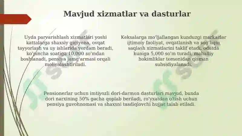 Keksalarga ijtimoiy xizmatlar 4
