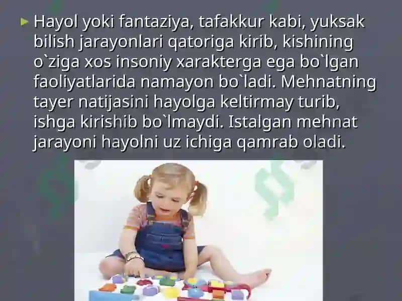 Hayol haqida tushuncha 4