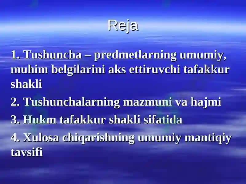 Mantiq bilish nazariyasi 4