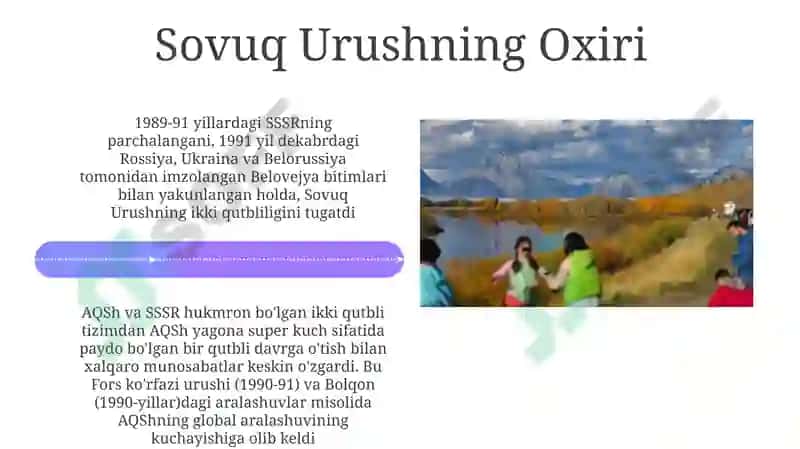 Sovuq Urushning Oxiri 4