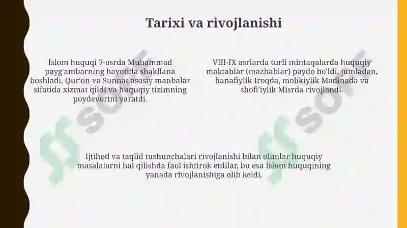 Islom huquqshunosligi maktablari 4