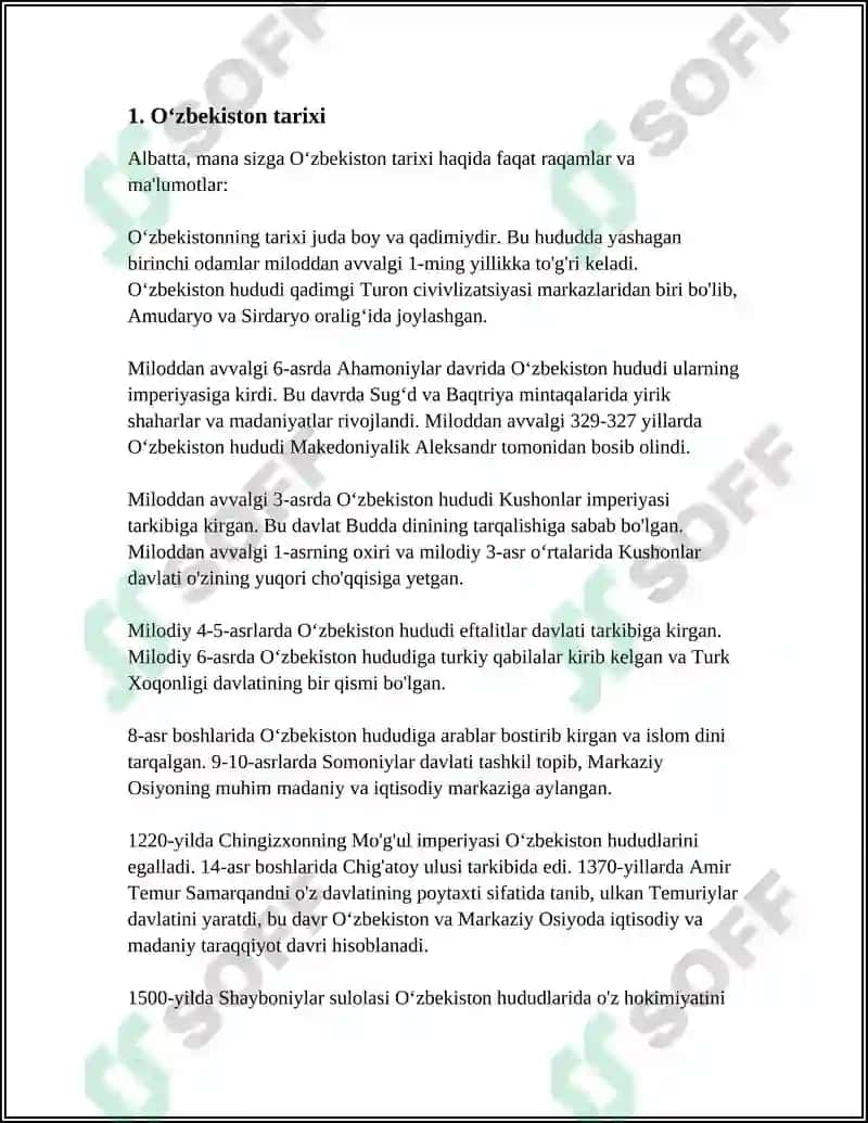 O'zbekiston tarixi 4